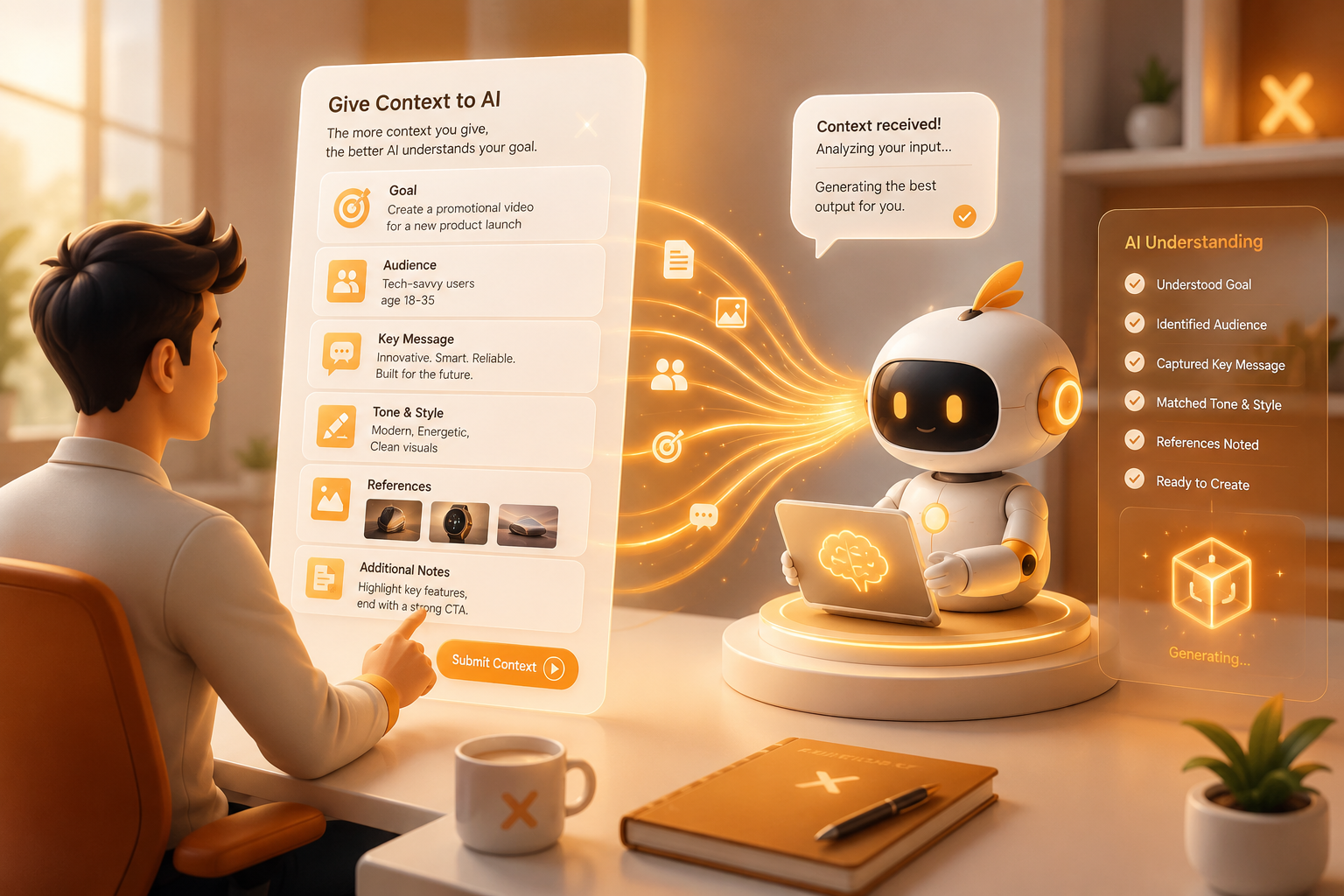 Share a Brief — ContentX scheduling
