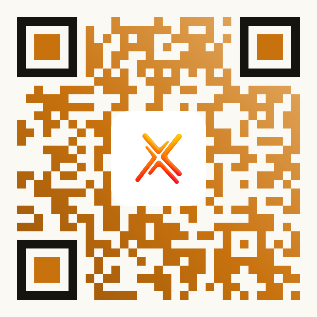 Scan to open the ContentX signup page